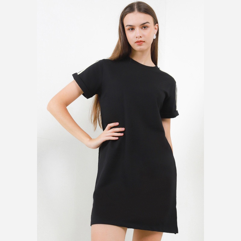 Tolliver Stripes Dress Wanita