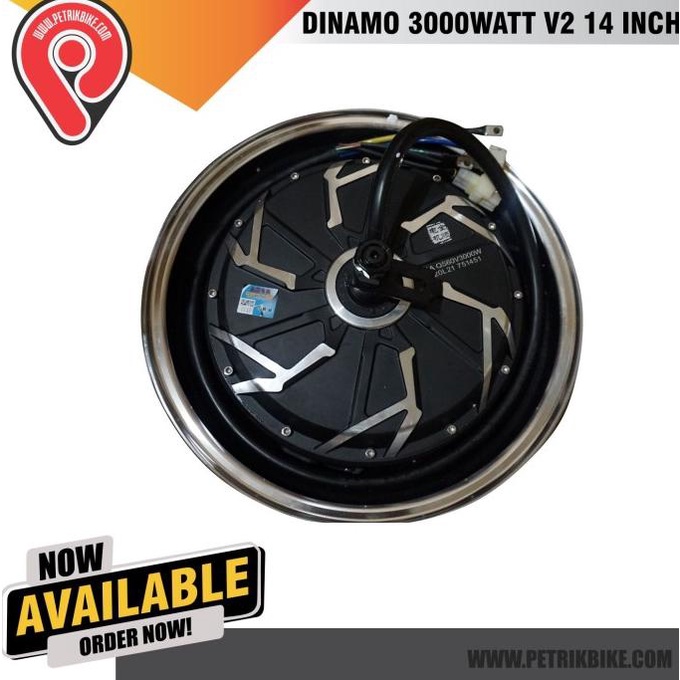 PROMO QS MOTOR 3000W V2 14 INCH #ORIGINAL