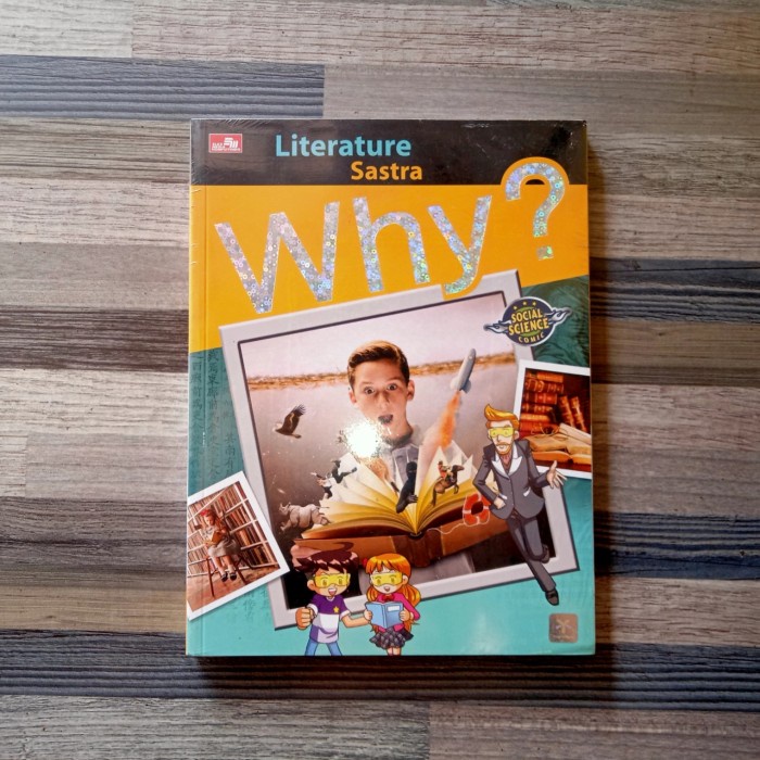 Promo Komik Why? : Literature Sastra Terbaru