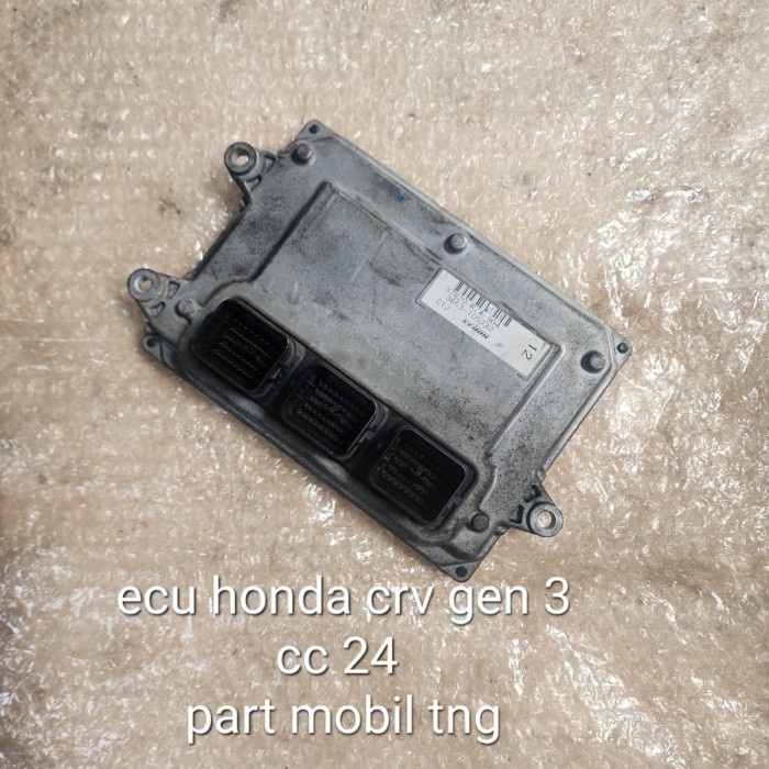 ecu ecm komputer honda crv gen 3 cc 24 k24 37820-rza-904