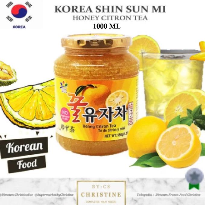 

HONEY CITROEN TEA KOREA LEMON HONEY KOREA MADU CITROEN 1 KG