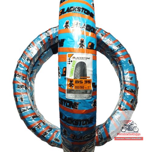 Terjangkau Ban Motor Bebek Blackstone Bs 35 80 90 17 Tubeless Bs35 Bonus Pentil