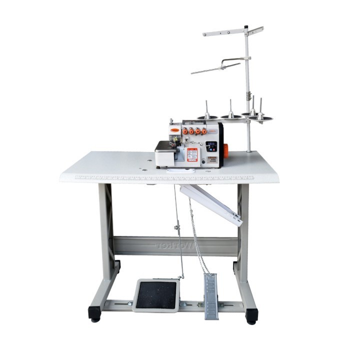 Mesin Obras Simaru Sm 747D - Mesin Obras Industri Benang 4 Servo Motor