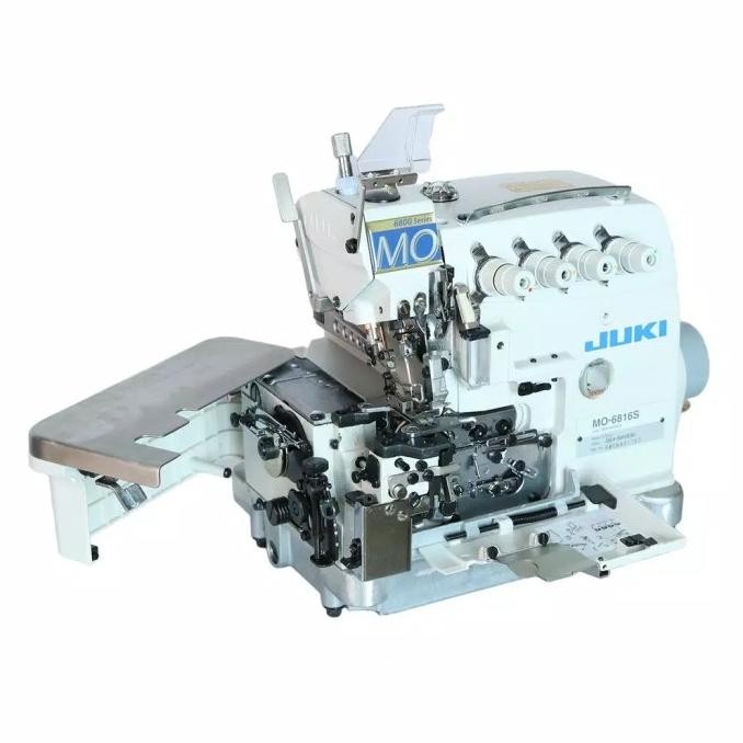 Mesin Obras Benang 5 Merek Juki Mo 6816S Industri Highspeed