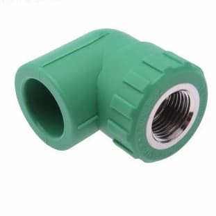 Keni Drat Dalam PPR 1-1/2 inch Female Elbow 50mm KDD Pipa PPR