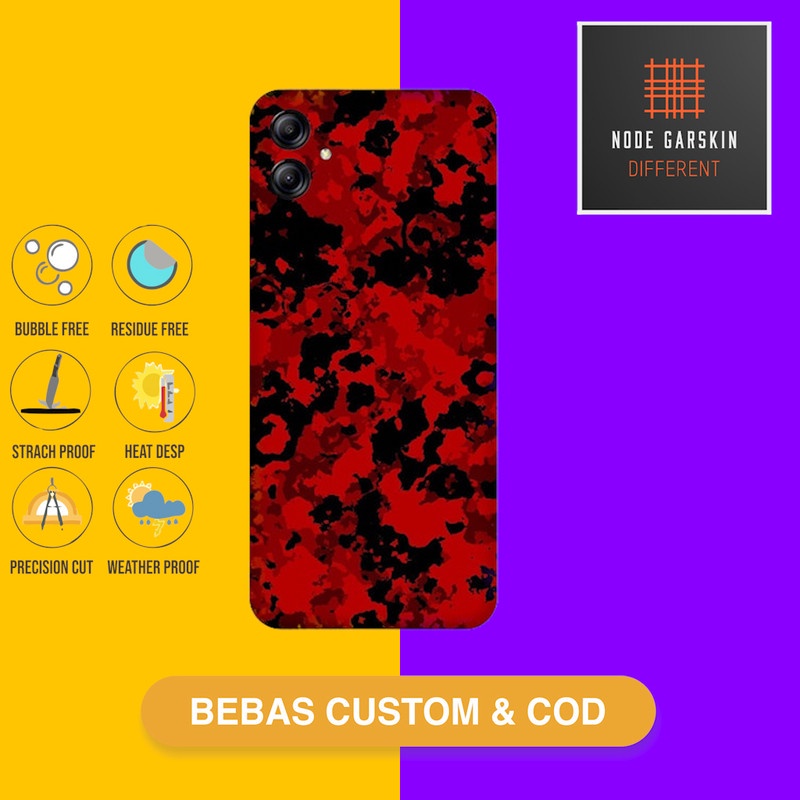 Garskin Skin Vinyl Samsung A04S Fullbody Atau Backonly - Bisa Custom 12 Case Sticker Protector