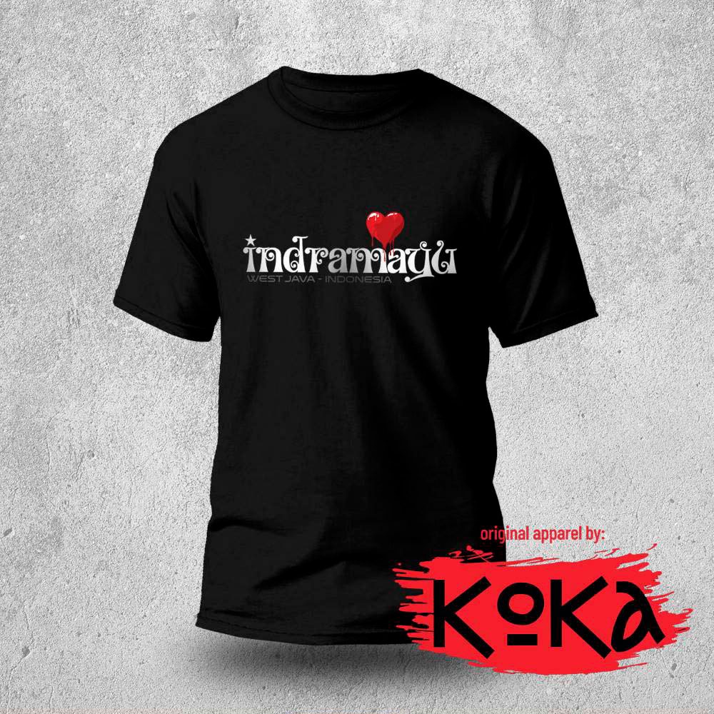 T-Shirt Distro Premium - INDRAMAYU - Kaos Khas Indramayu - IDM2
