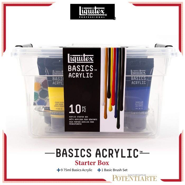 

Cat Akrilik Liquitex Basics Acrylic Starter Box