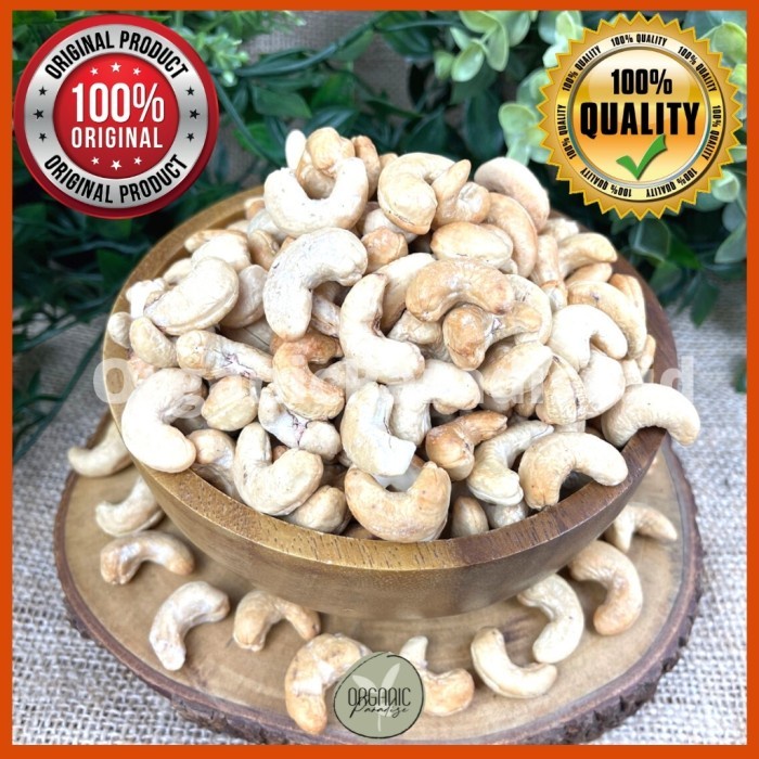 

Roasted Cashew Salted 1 Kg / Kacang Mede Panggang Fresh Asin 1 Kg