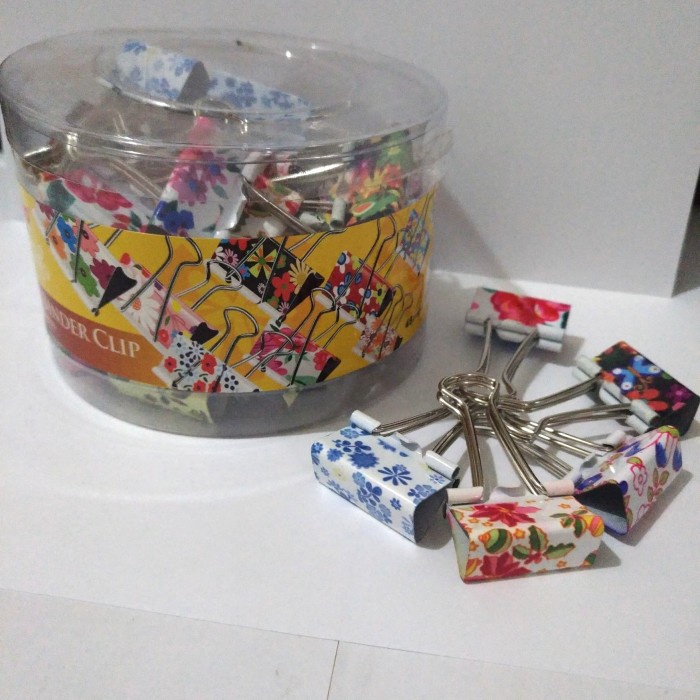 

Promo Bunder Clip Joyko 111 Fc1 Motif Bunga Nature Harga Per Pak