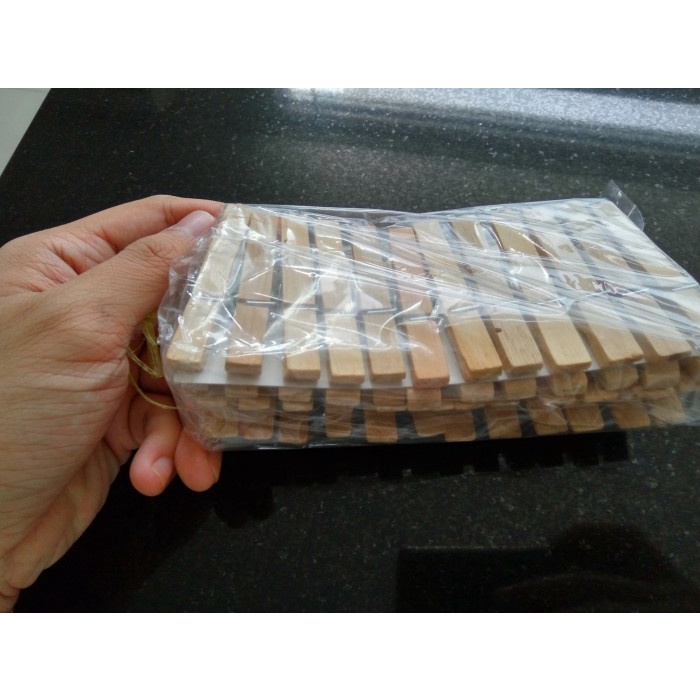 

Promo Jepitan Kayu Isi 24 Pcs Panjang 7,5Cm Murah Meriah