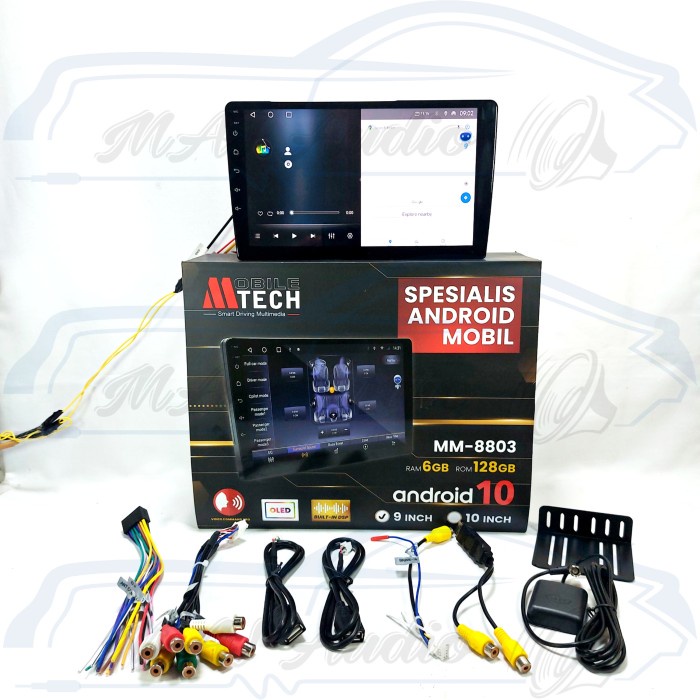 Promo Head Unit Android Mtech Mm-8803 Bba Ram 6/128 Gb Built In Processor Diskon