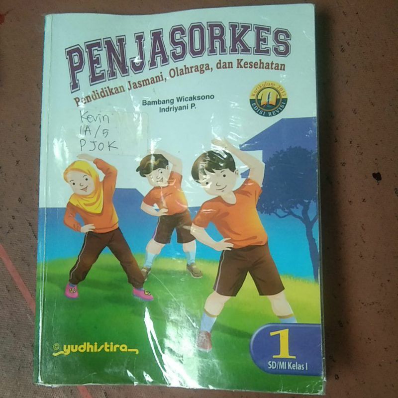 

PENJASORKES Kelas 1 SD/MI Penerbit Yudhistira