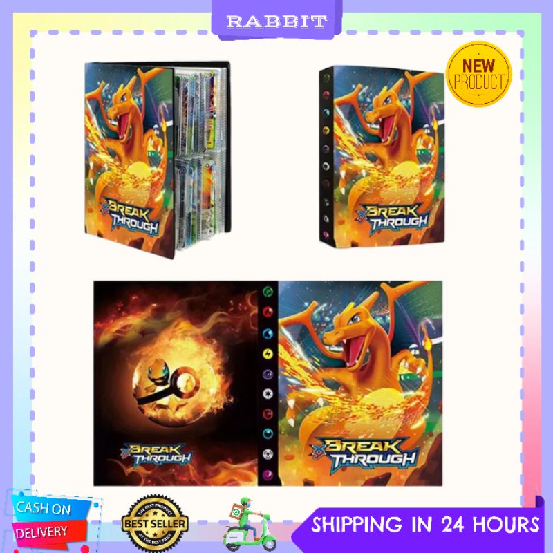 [Cod] Ready-Album Kartu Pokemon Book Pokemon Isi 240 Lembar Card Game