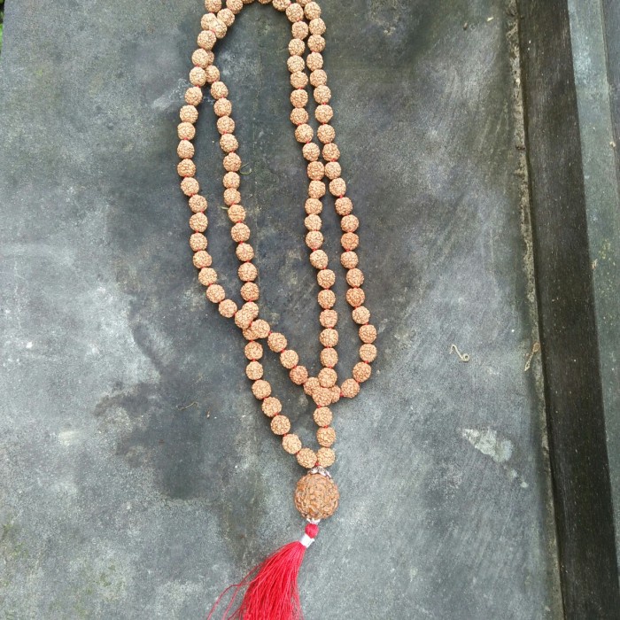 *#*#*#] Japamala rudraksha genitri 108 mukhi 5 dan sebutir mukhi 7