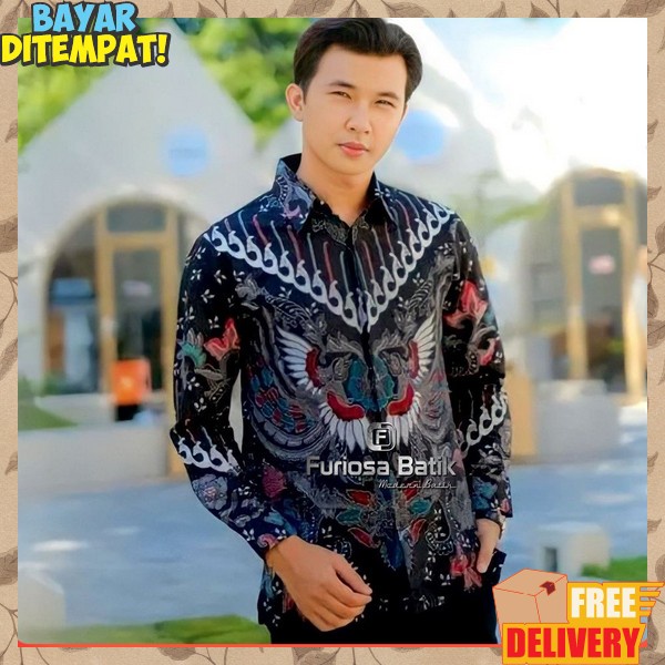 Kmja Batek Batij Bayik Lemeja Cowo Kmeja Laki2 Cowok Laki Laki Lengan Modern Kondangan Kemejan Halus