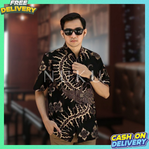 Kemja Formal Batik Pria Pakaian Keneja Keneja Bapak2 Kasual Modis Bstik Premium Kemeja Pakaian Casua