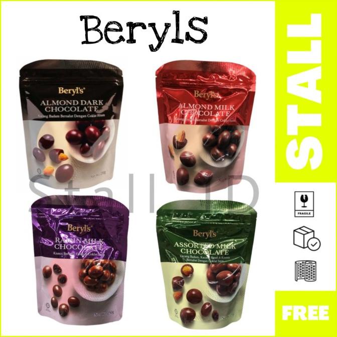 

=====] Coklat Beryls 250gr Almond Chocolate