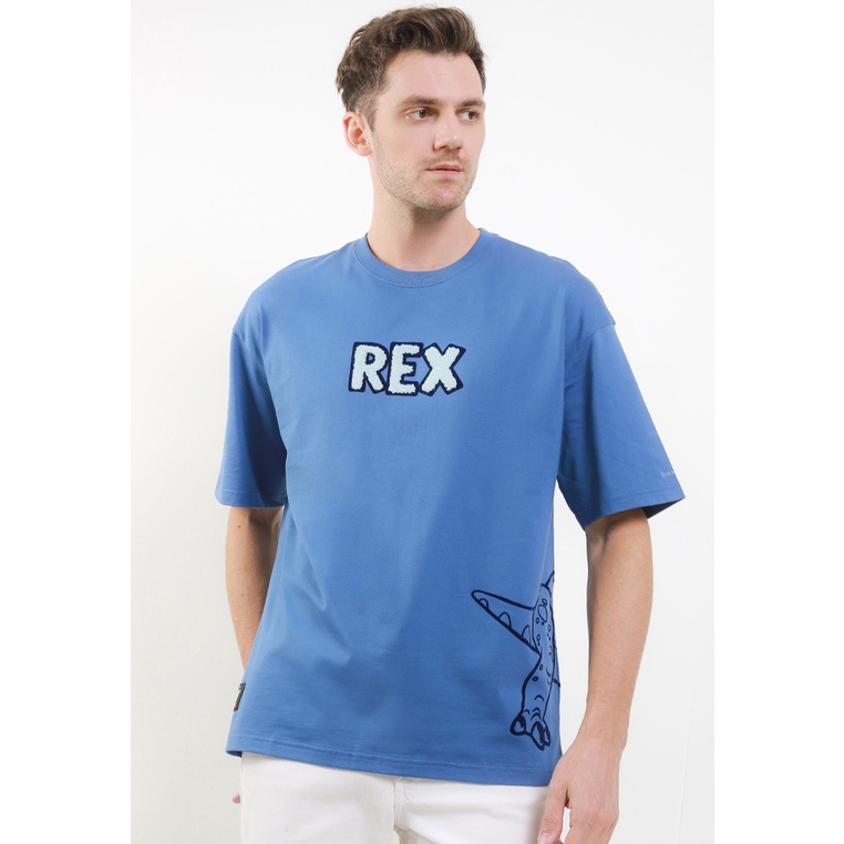 Kaos Giordano Original Pria Tee Warna biru 100% Asli Aesthetic Men's Toy Story Cowo Casual Katun Ker