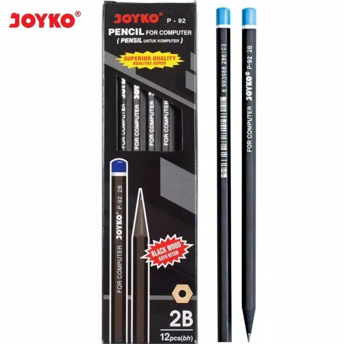 

#####] Pensil 2B Joyko Hitam P-92