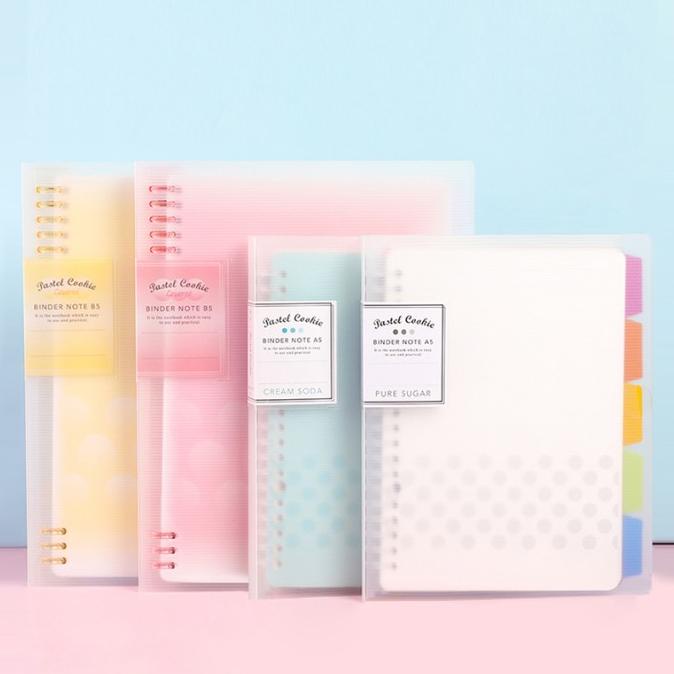 Binder Kokuyo Pastel Cookies