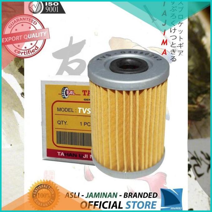 Saringan Filter Oli TVS Neo / Apache - Motorcycle Oil Filter TAJIMA 2