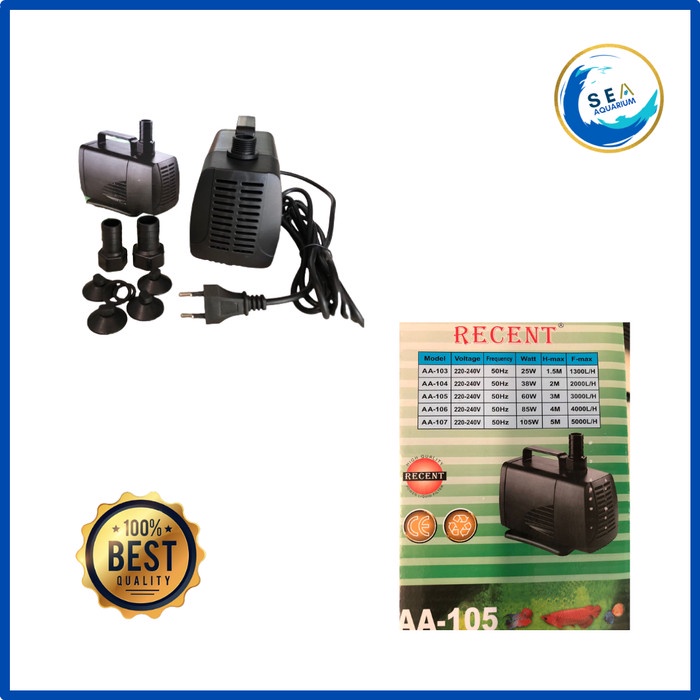 Pompa Air Celup Recent Aa-105 Submersible Pump Aa 105 Aa105 Air Pump