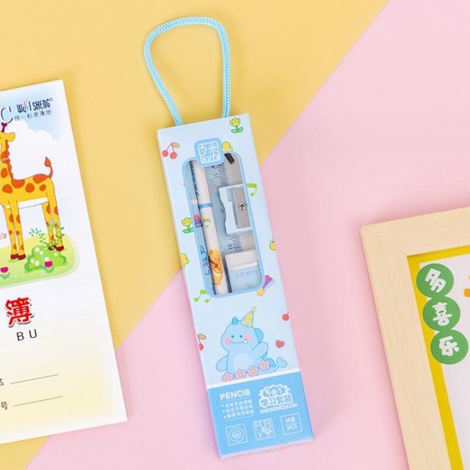 

Paket Alat Tulis Set 5In1 Mini Animal Lucu Kode 766