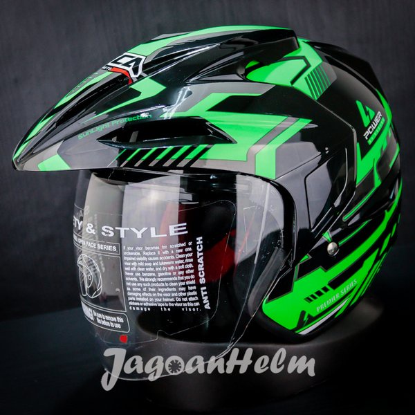 Asca Helm Premier Power Double Visor