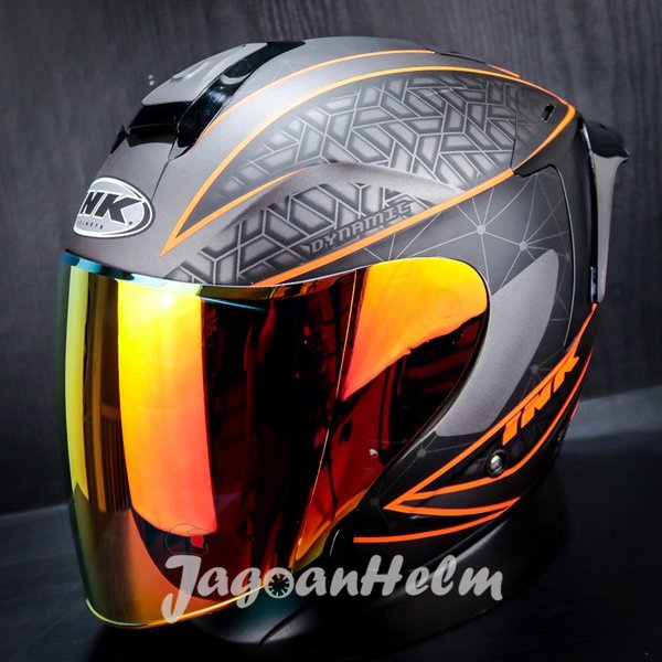 Ink Helm Dynamic #2 Gunmetal Doff Orange Fluo Dinamic