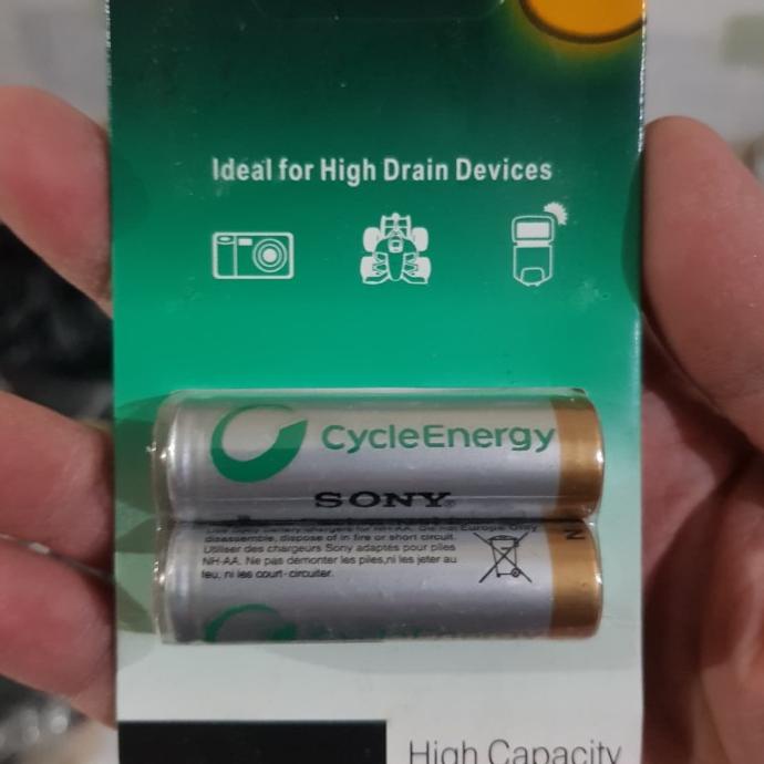Canggih Baterai Casan Aa Sony 2700Mah Nimh Battery Rechargeable Baterai Cas Aa