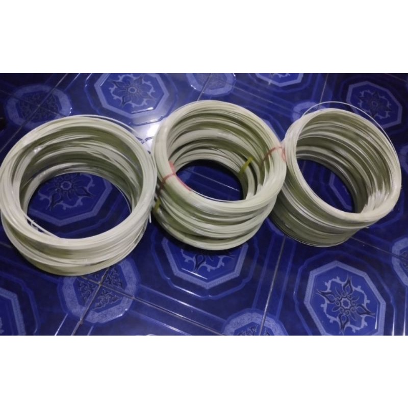 jeruji fiber 4mm putih berat 1kg (1000 gram)