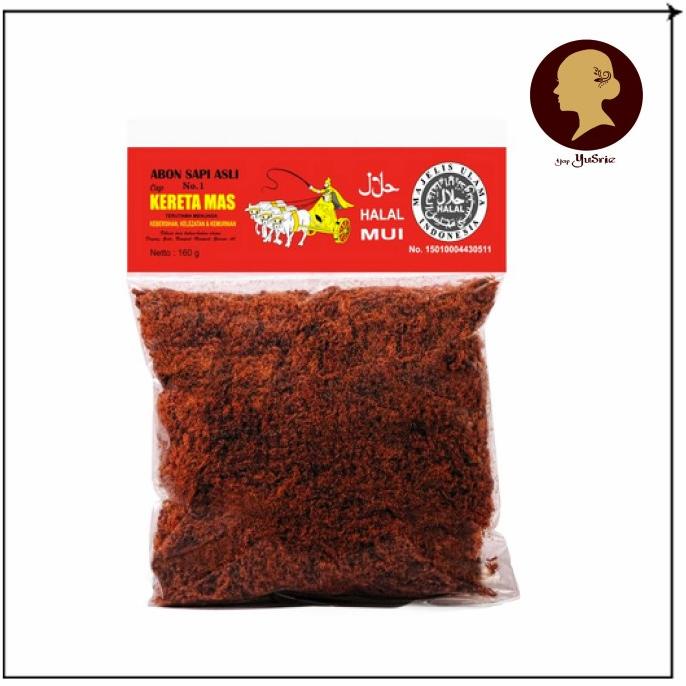 

Abon sapi Kereta Mas Solo 250 gr daging kering kreta Halal MUI dried b