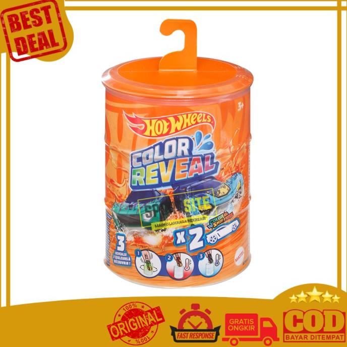 Hot Wheels Color Reveal Shifters Cars Isi 2 Mobil Berubah Warna Ori Kode 712