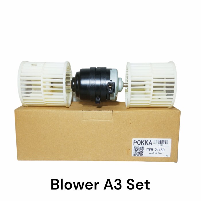 Motor Blower AC A3 Isuzu Elf Panther Kijang Kapsul Kijang Super Set