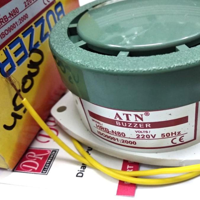 Terbaru Buzzer AC Bell Listrik Alarm Buzzer HRB N80 ATN dre3 Murah