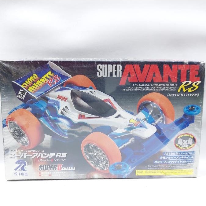 Promo Mini 4wd Merk Ruize Super Avante RS Super 2 Chassis Special Edition Tamiya (tri00s.mrh)