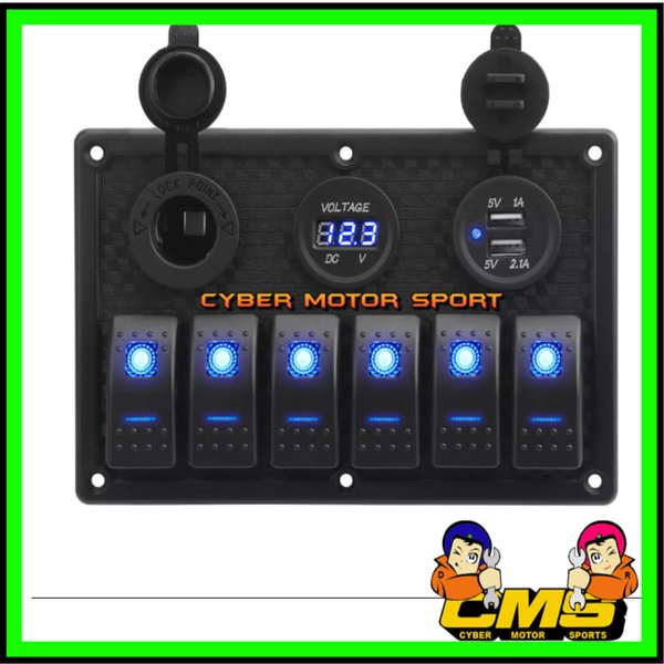 Saklar mobil universal.12v 24v paket Saklar lampu . saklar foglamp. headlamp. saklar lampu tembak.