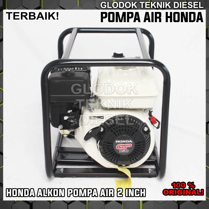 MESIN POMPA AIR SAWAH IRIGASI ALKON WATER PUMP HONDA GP 160 2 INCH 2"