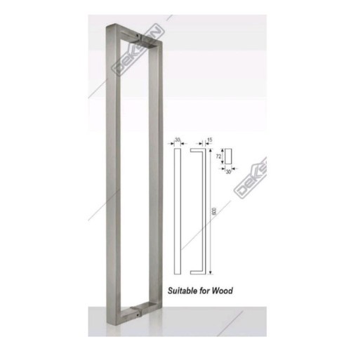 Pull Handle Dekkson Deluxe SQ PH DL801 40X15X1215X1200 SSS