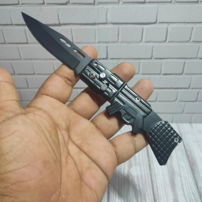 PISAU LIPAT SAKU AK47 OUTDOOR SURVIVAL BERKEMAH HUNTING