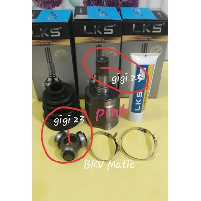 CV Joint Dalam As Kopel Dalam Kokel dalam Honda BRV metic