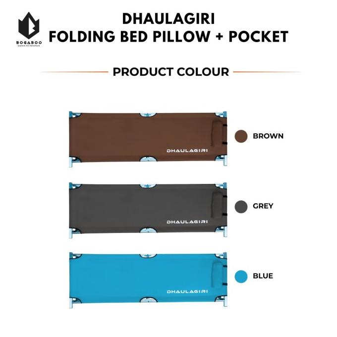 Folding Bed Pillow Dhaulagiri - Velbed Dhaulagiri Alumunium - Tandu Dh