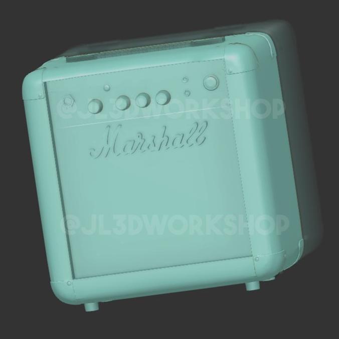 ~~~~~] JL3D Aksesoris Skala 1/64 - Amplifier / Speaker / Ampli Marshall MG10