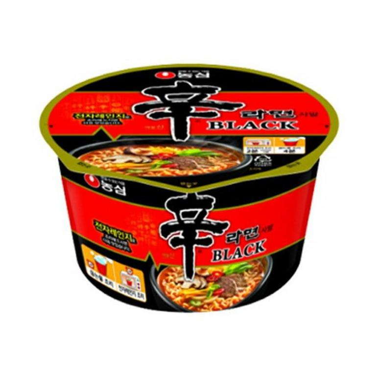 

Media Mie Cup Korea nongsim Shin ramyun Black cup MD003