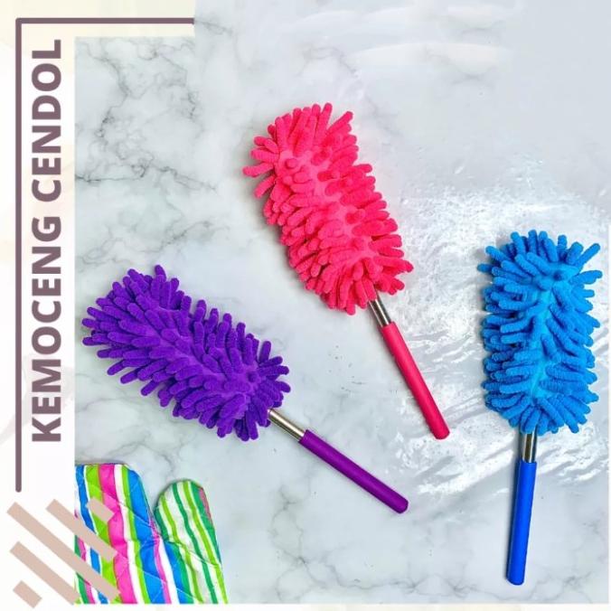 langsung order saja] Kemoceng Cendol Kecil Kemoceng Microfiber Alat Pembersih Debu Cleaning