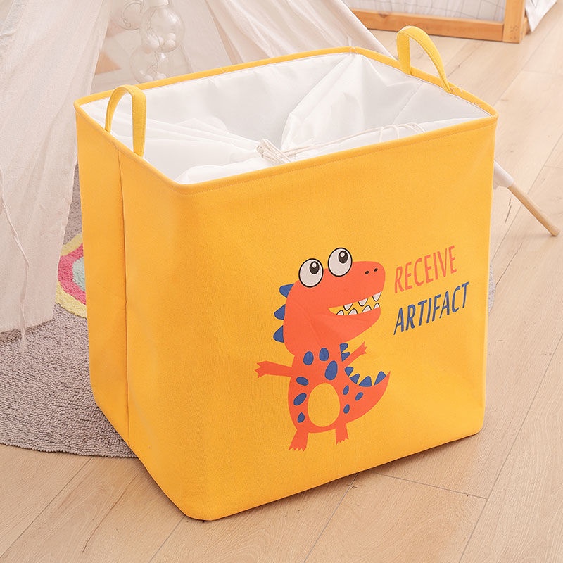 Kotak Penyimpanan Mainan Kain Kotak Penyimpanan Anak-anak Keranjang Linen