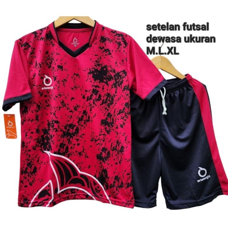 COD trending Jersey Futsal Baju Bola setelan baju+celana pakaian pria wanita dewasa Original