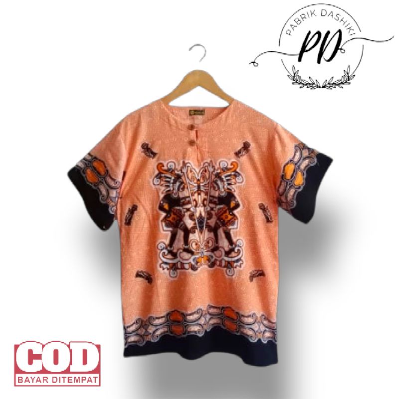 Baju etnik asmat kalimantan tengah warna/ baju pria wanita/ baju santai/ baju kaos etnik