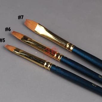 

Terbaik modelling flat brush / kuas ukuran #5 #6 #7 GratisOngkir (kao00ju)